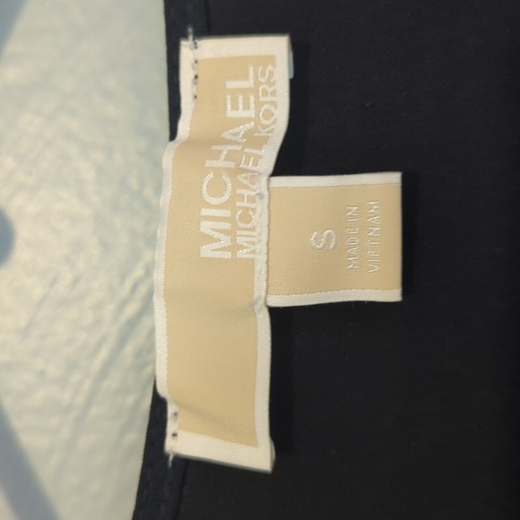 Michael by Michael Kors LBD Little Black Dress Long Sleeve Wrap Dress Small S - Picture 2 of 12